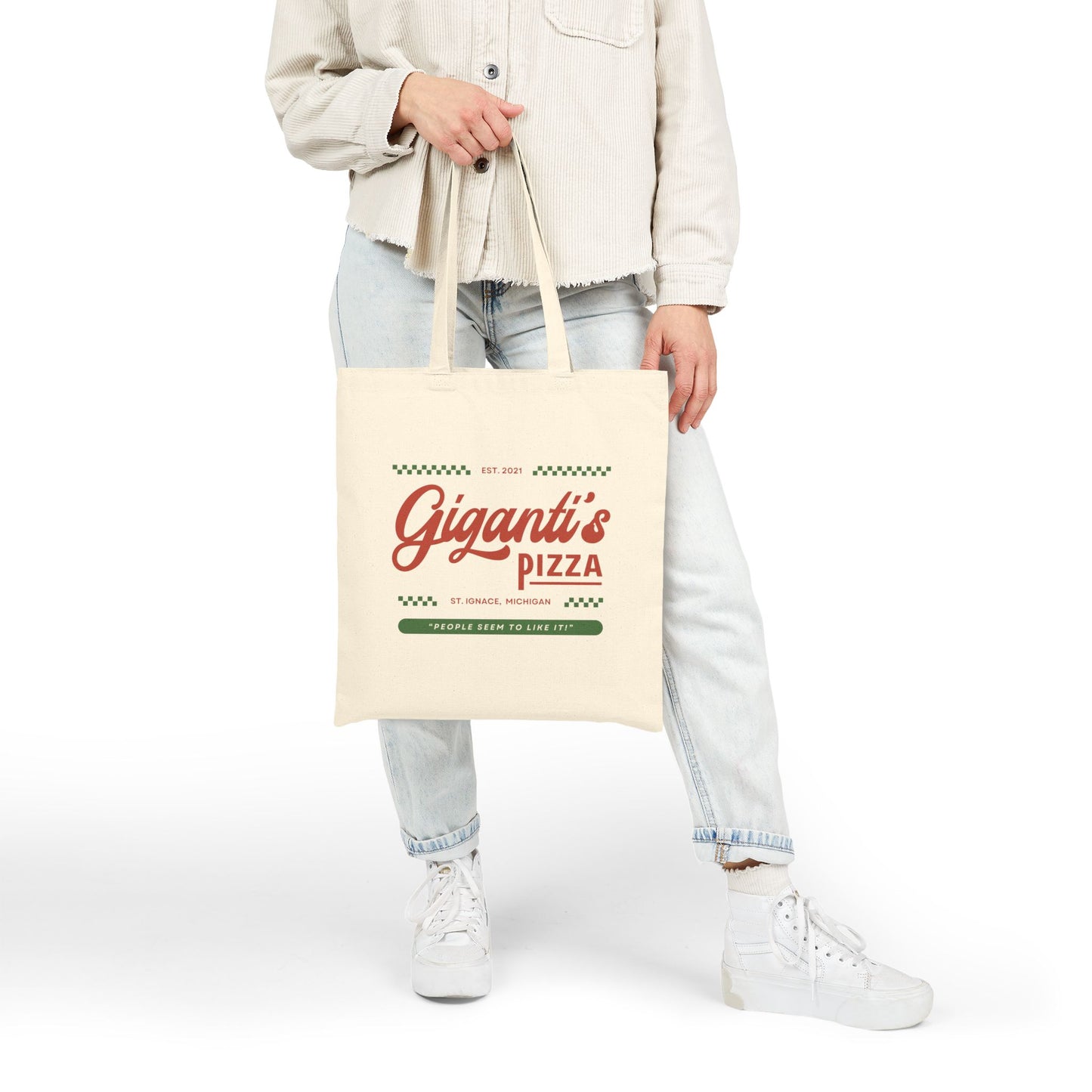 Giganti's Cotton Canvas Tote Bag