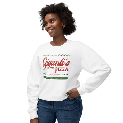 Giganti's Unisex Lightweight Crewneck Sweatshirt