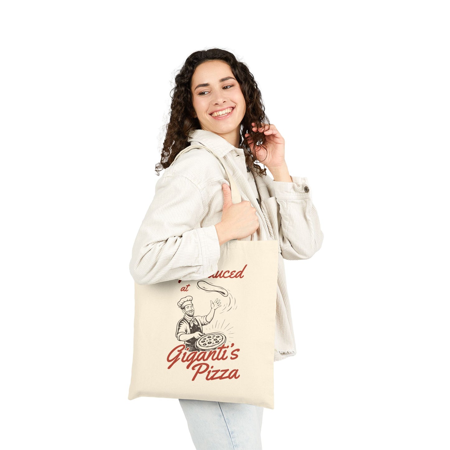 I Got Sauced at Giganti's Pizza Cotton Canvas Tote Bag